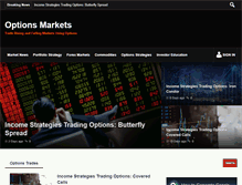 Tablet Screenshot of options-markets.com